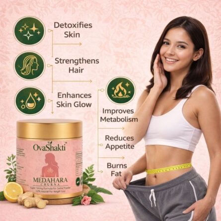 Ovashakti Medahara Churna – Super Strong Herbal Detox Powder for Weight Loss - Image 3